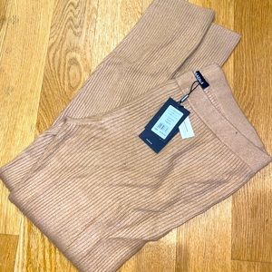 Naadam 100% Cashmere Ribbed Leggings - brand new